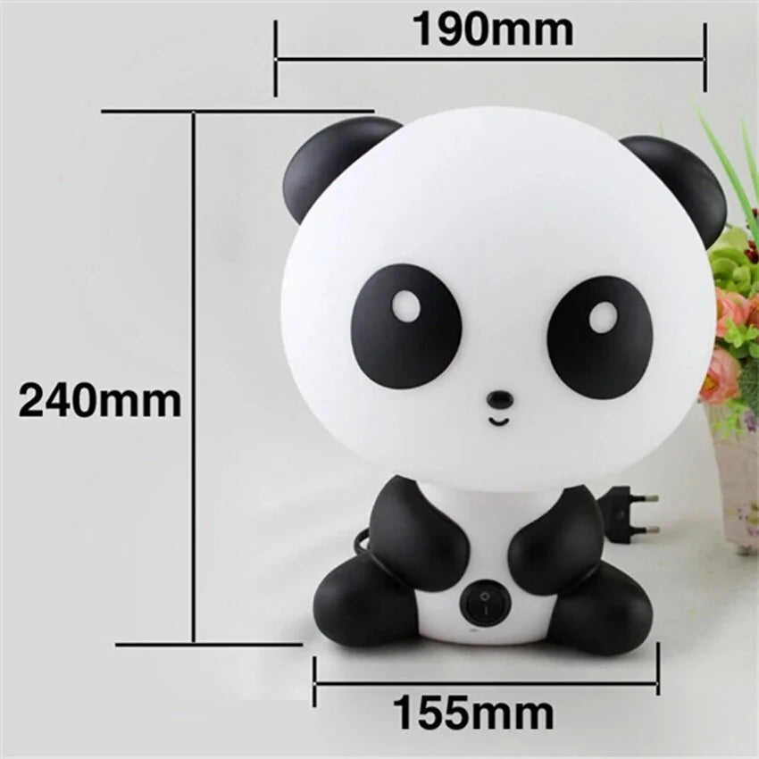 Chubby Panda Table Desk LED Night Lamp